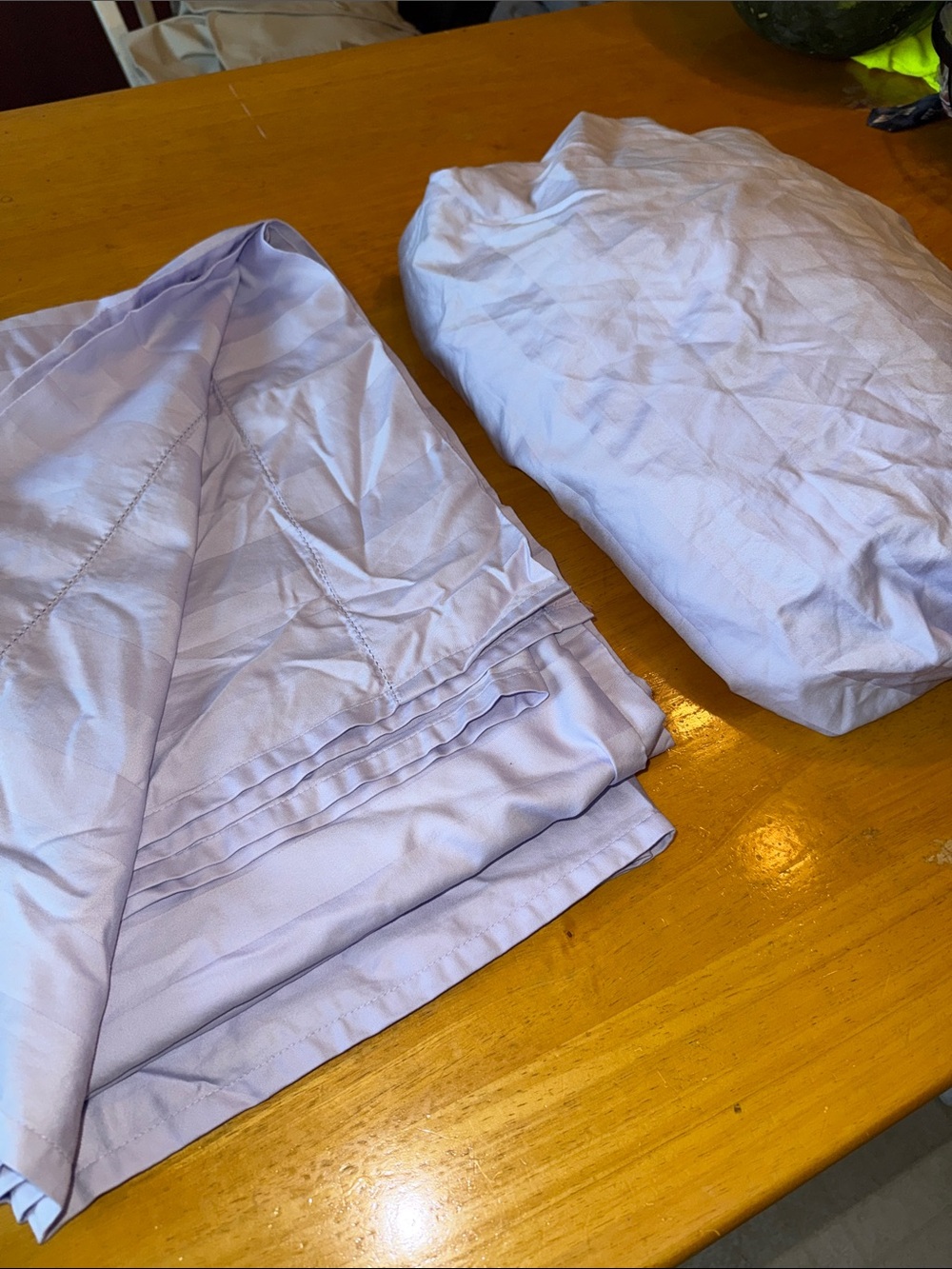 Charter Club twin sheets. Lavender color